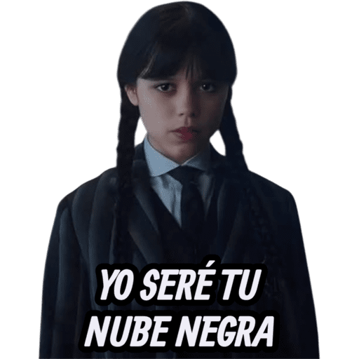 STICKERS DE MERLINA🖤 preview