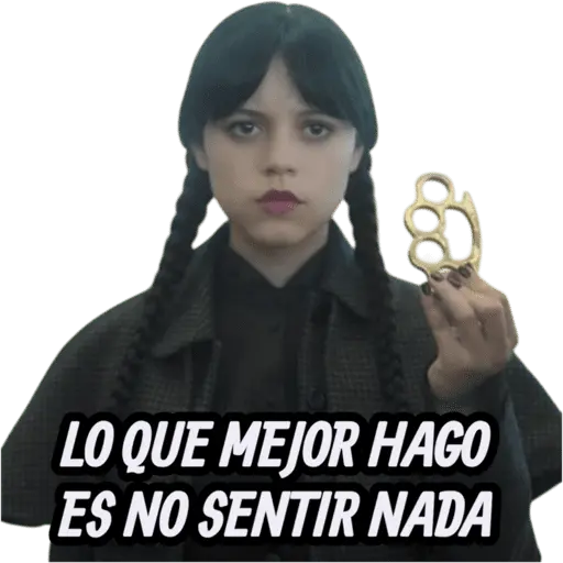 STICKERS DE MERLINA🖤