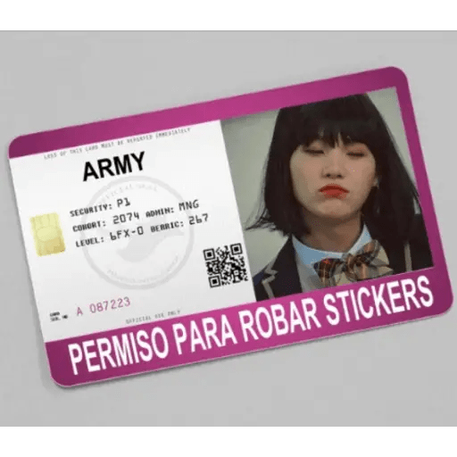 licencias para robar stickers preview