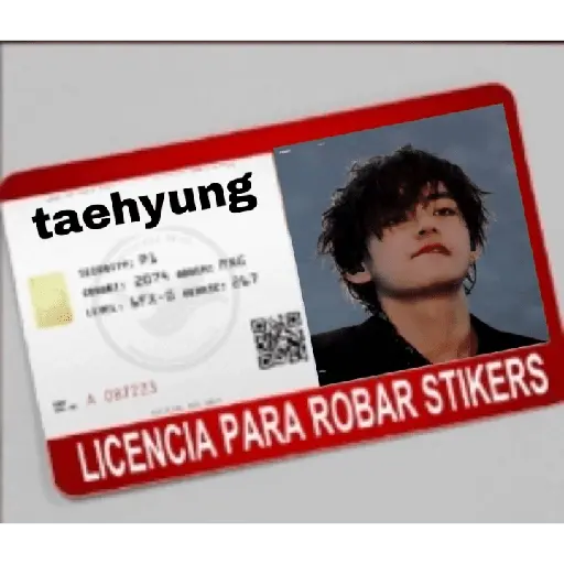 licencias para robar stickers