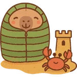 Capibara Kawaii 🏖🍹🌞