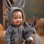 Bebés animalitos virales👶