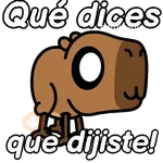 Capibara animado 🦫🗨️📱