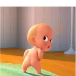 Bebe en pañales 🍼🔥
