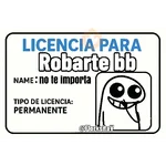 Licencia 😌🗣️😃