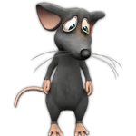 rata triste 😶‍🌫️ rata tímida 💖