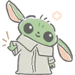Baby Yoda Kawai 