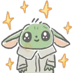 Baby Yoda Kawai 