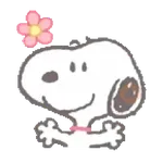 Snoopy en primavera 🌺🌻