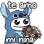 FLORK Stitch y su novia 💙🩷✨