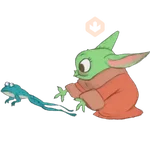 Baby Yoda animado (Telegram) 