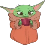 Baby Yoda animado (Telegram) 
