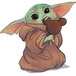 Baby Yoda animado (Telegram) 