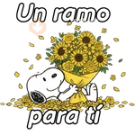 🌻Snoopy flores amarillas 🌼🌻