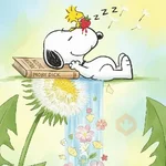 🦴 Snoopy feliz 🐶🐾🏡