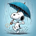 🦴 Snoopy feliz 🐶🐾🏡