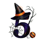🧟 Halloween números 123 🦇