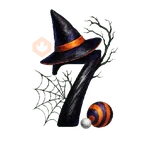 🧟 Halloween números 123 🦇