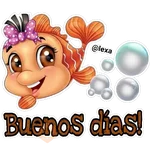 Buenos días Sticker 🌈🌼🌄 
