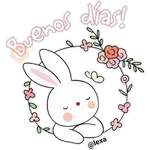 Buenos días Sticker 🌈🌼🌄 