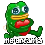 Amor Pepe peluche 🐸❤️