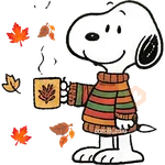 Snoopy Otoño Autumn 🍁🍂🍁🍂