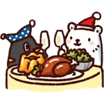 Navidad,Cute Osito polar🐻‍❄️🎄