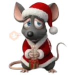 🎄Ratita triste tímida Navidad🎄