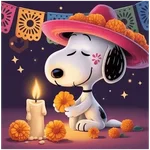 🏵️Día de muertos Snoopy 🏵️🕯️✝️