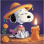 🏵️Día de muertos Snoopy 🏵️🕯️✝️