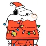 Navidad Snoopy Cartoon 🎄🐾