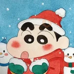 Navidad Crayón Shin-Chan 🎄✨