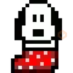 navidad pixel Snoopy 