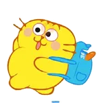 ✨ Gato amarillo animado 😸🐈