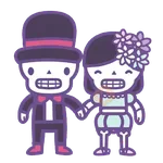 Día de muertos Emojis 💀🌻❤️
