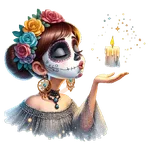 Catrinas Día de Muertos 🏵️🕯️