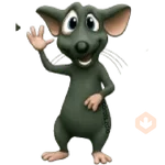 Rata triste 😢 Rata tímida 🐀 