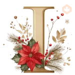 🎄Alfabeto Elegante Navidad abc