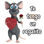 Rata triste enamorada 😍❤️