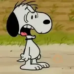 🐾Snoopy enojado 😡 5 🦴