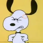 🐾Snoopy enojado 😡 5 🦴