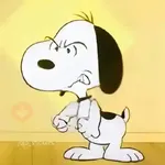 🐾Snoopy enojado 😡 5 🦴