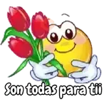 Flores de amor para ti 🌹😘