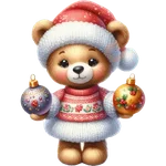 Navidad Cute Bear 🎄✨🐻