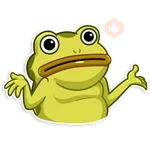 George the funny frog