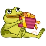 George the funny frog