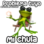 Problema tuyo papito 🐸