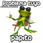Problema tuyo papito 🐸
