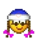 Emoji pixel navidad 🎄🥂