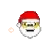 Emoji pixel navidad 🎄🥂